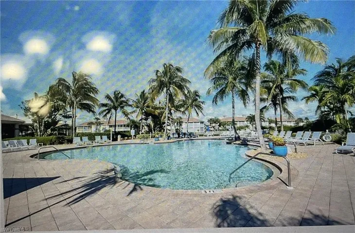 Resort  pool area