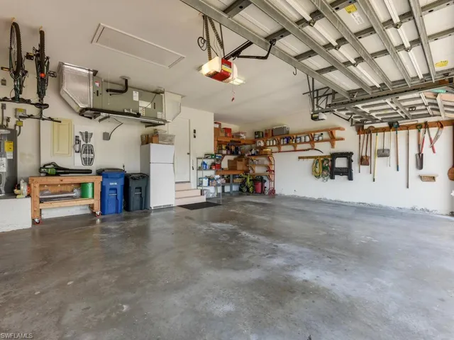 Garage w/ Full Size Fridge