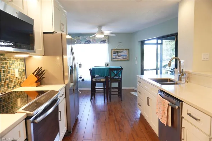 Kitchen with Dining Area at the Water