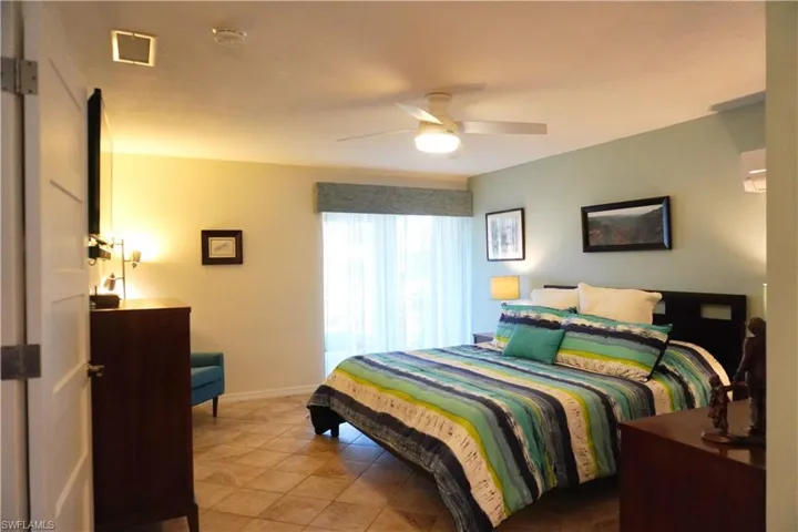 Bedroom 1 -- Sliding Door to Patio