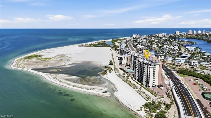Waterfront high-rise building with direct beach access - Virtually Edited Image