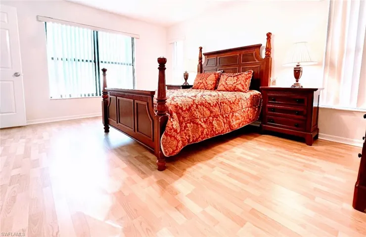 Master bedroom featuring queen size bed