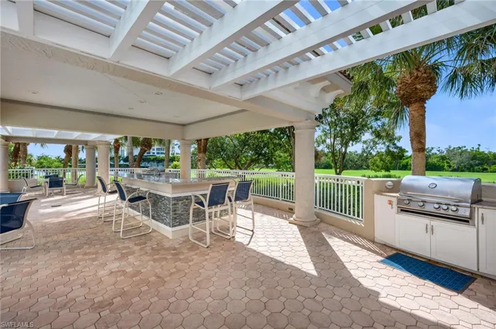 Vistas Pool Deck Grilling Area