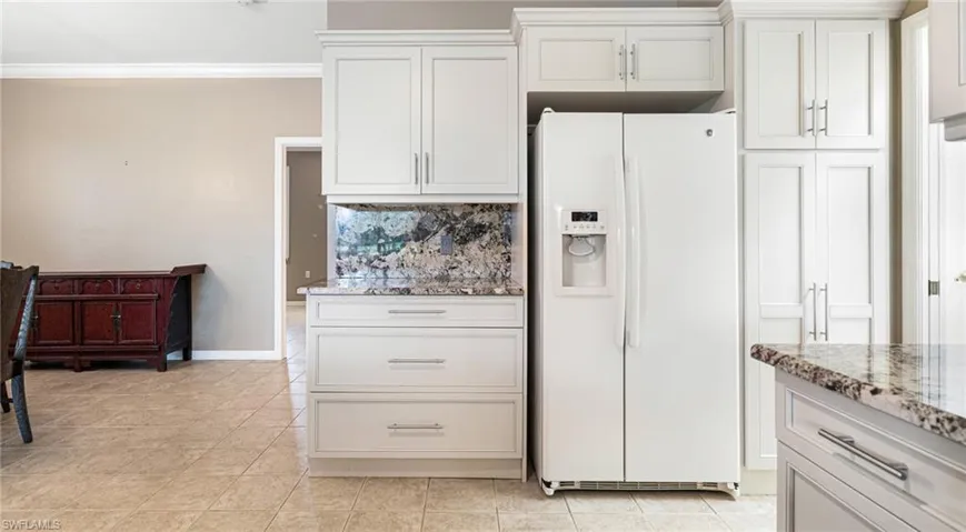 Custom pantry with pull out drawers