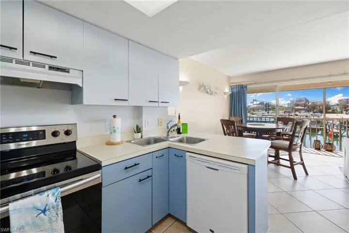Kitchen Views of the Marina