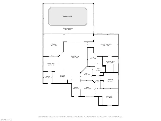 View of layout by AI