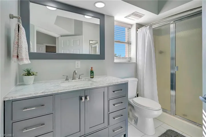Master bath with walk in shower