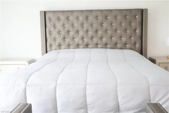 Master Bedroom with King Bed, and bench