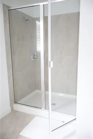 Master Bathroom with  stall shower