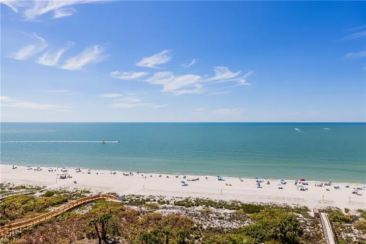 Water view featuring a beach view
