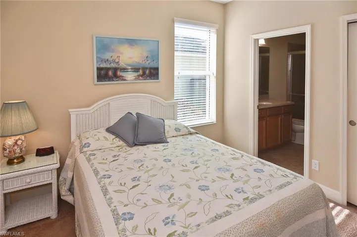 Bedroom with ensuite bath