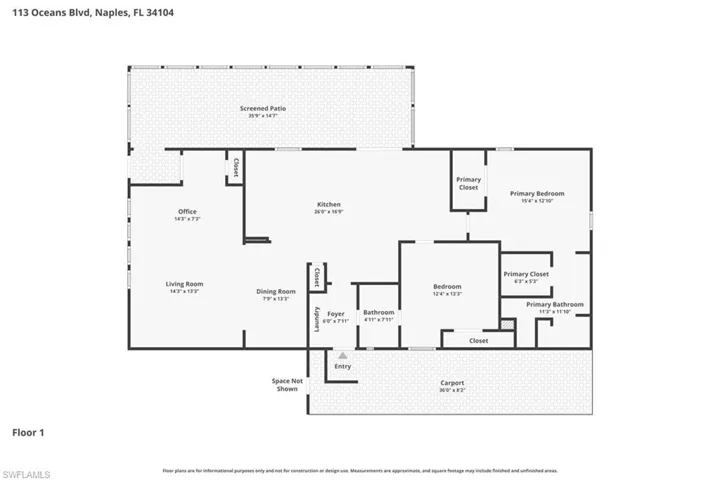 View of room layout