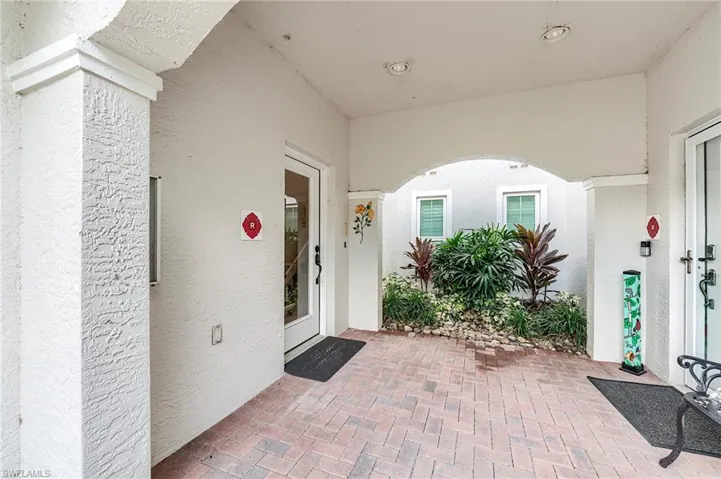 Welcome Home, beautiful courtyard entrance