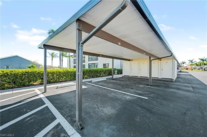 Covered parking and storage