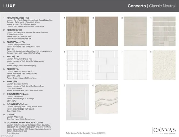 15352 Giardino Drive, Unit 101 - Design Selections - This home is currently under construction - selections are subject to change