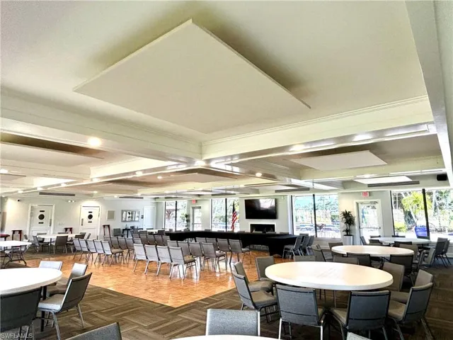 Clubhouse is equipped for large gatherings