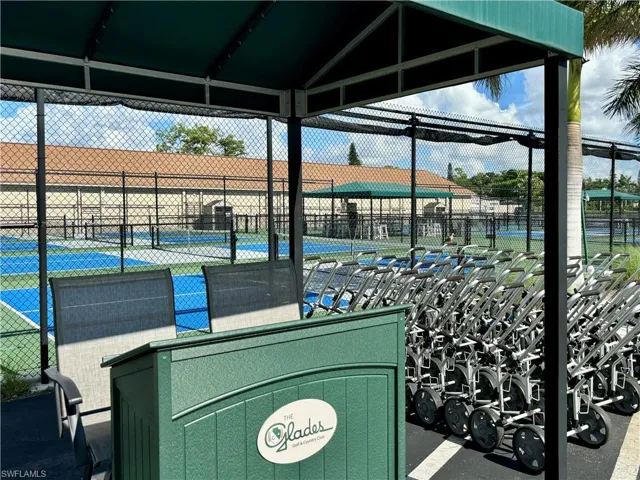 Pickleball, tennis, golf, are among the many options in this active yet peaceful  community