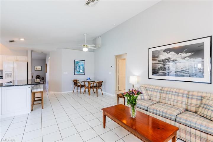 Open to kitchen