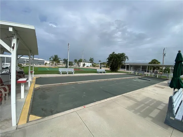 bocce ball court