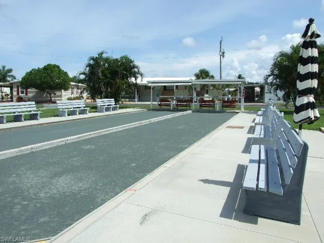bocce ball court