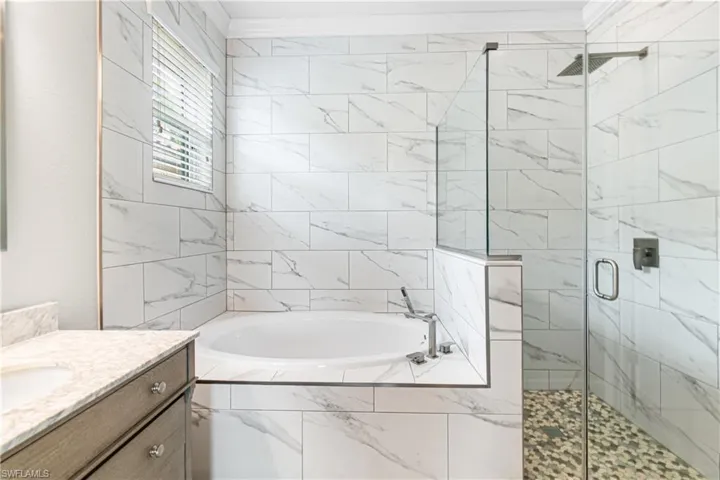 Master bath & shower
