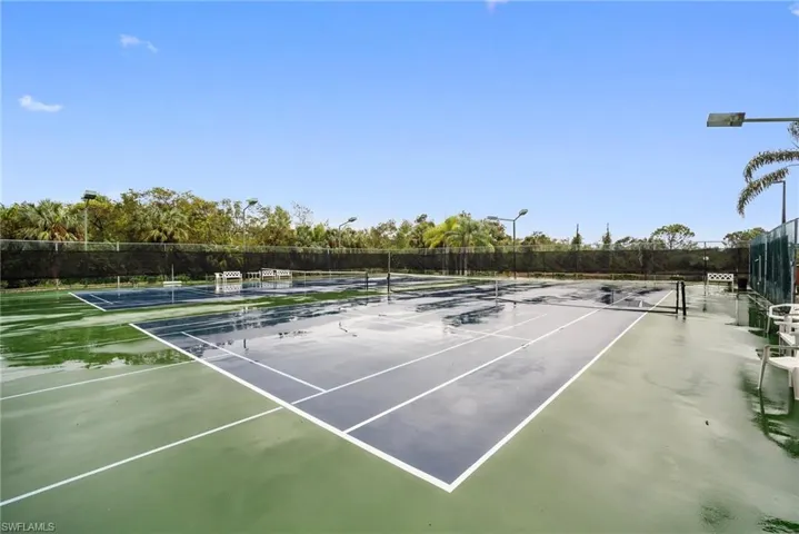 View of tennis / pickleball court
