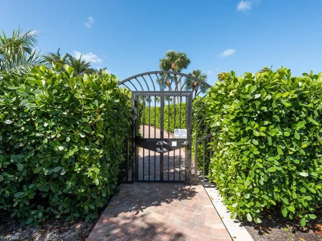 View of gate