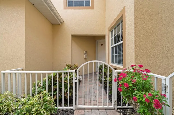 View of exterior entry