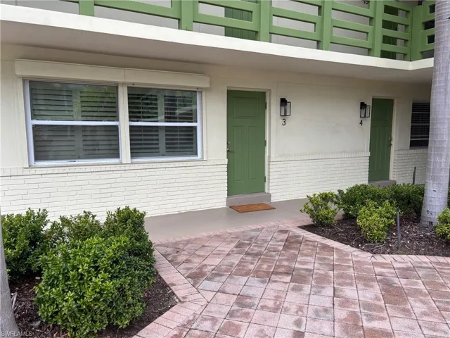 View of exterior entry
