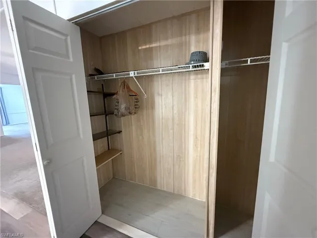 View of closet