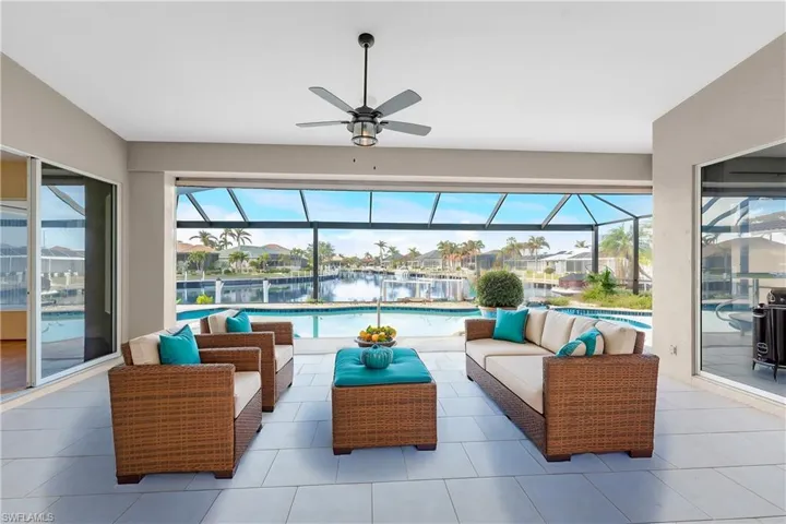 Lanai Virtually Staged