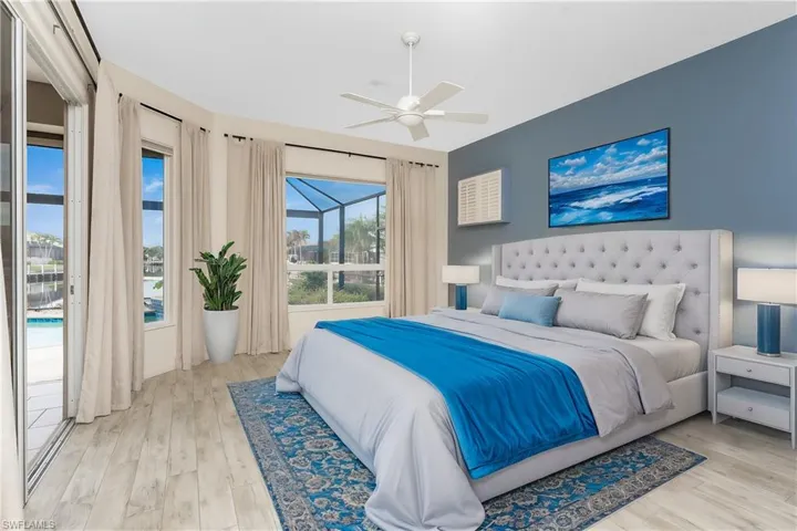 Primary Bedroom Virtually Staged