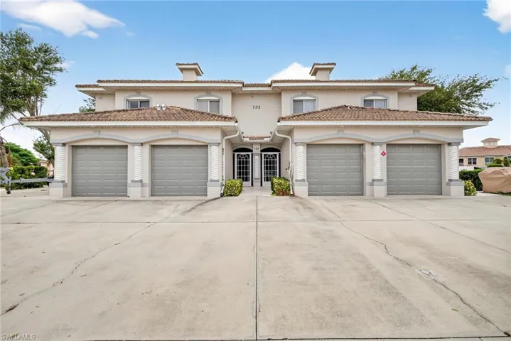 Each unit has their own garage