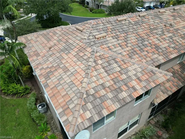 New terracotta tile roof