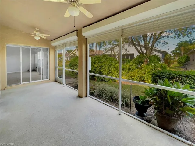 Large Lanai With Electric Shutters