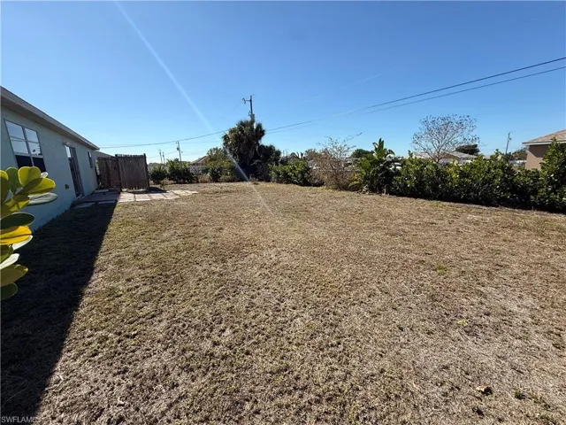 View of yard