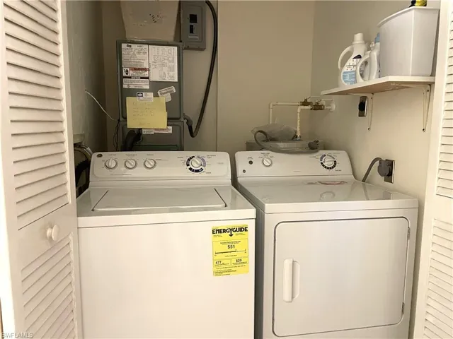 Inside Laundry room