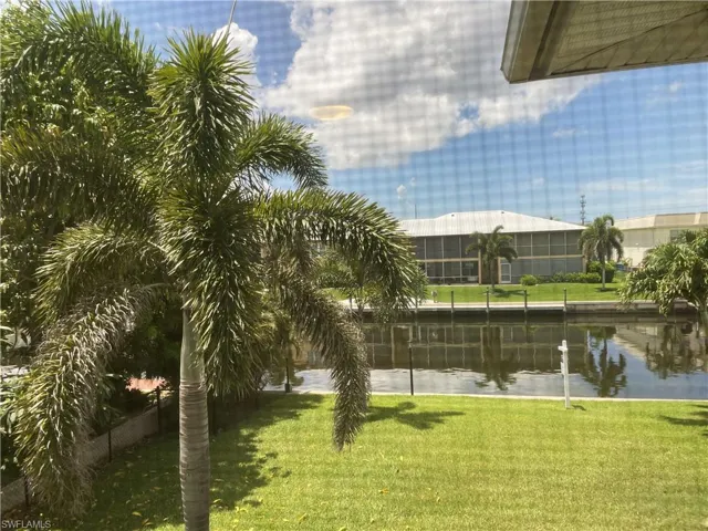 Tree top and water view from Master Bedroom window