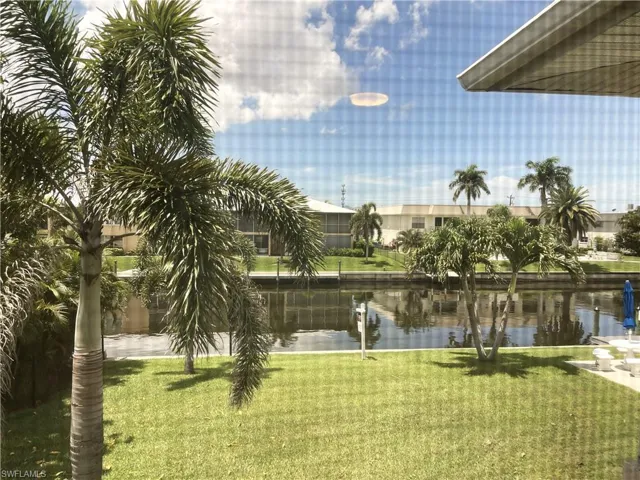 Tree top and water view from Master Bedroom window