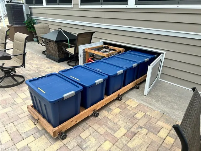 Under Home Storage Trays on Wheels