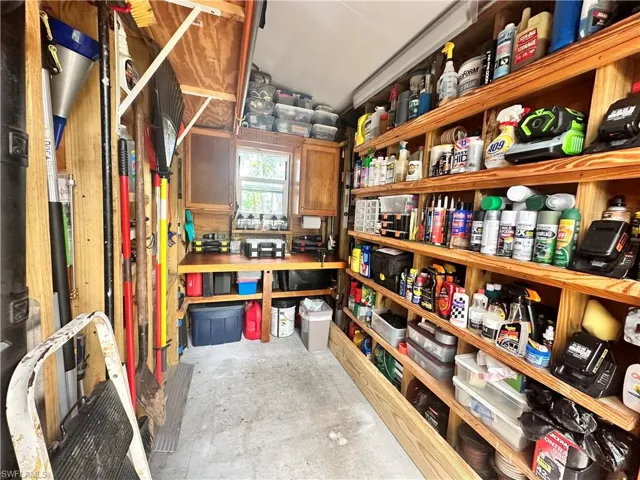 View of storage