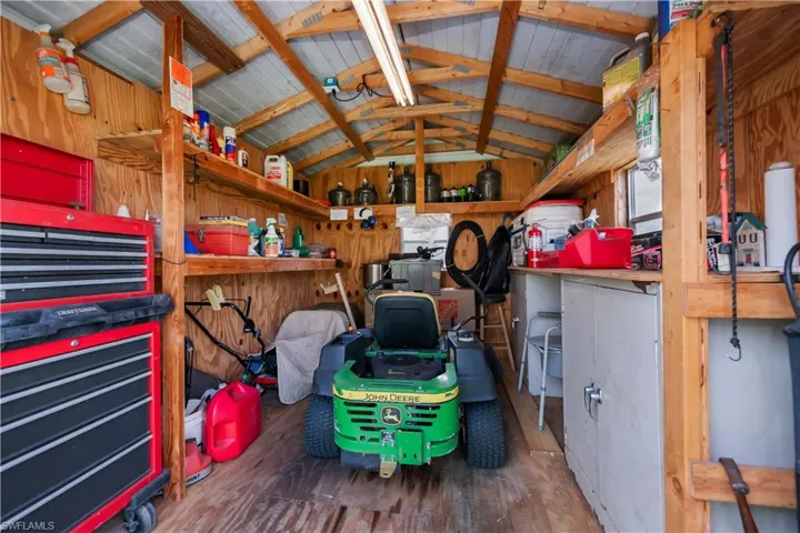 View of storage room