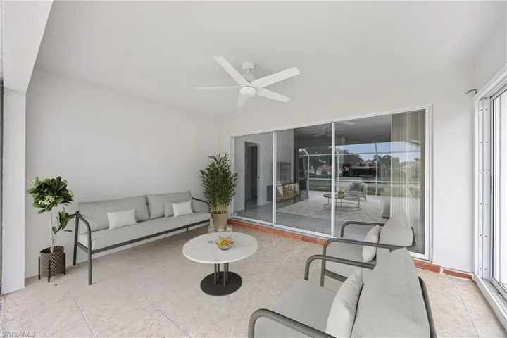 Covered Outdoor Sitting/ Entertaining Area (Virtually Staged)