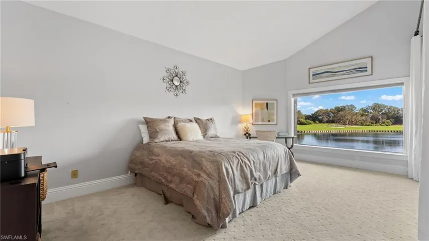 Primary bedroom with breathing view!