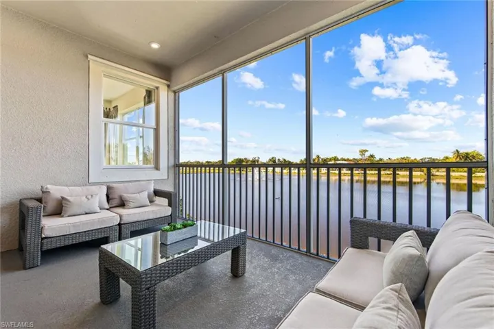 Model Screened Balcony