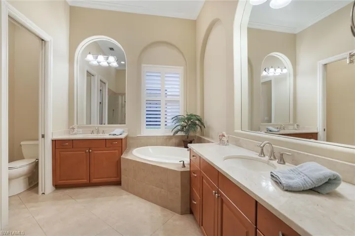 Soaking Tub in Owner's Bath
