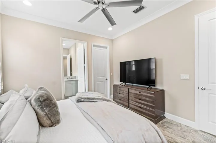 3rd bedroom features ensuite bath