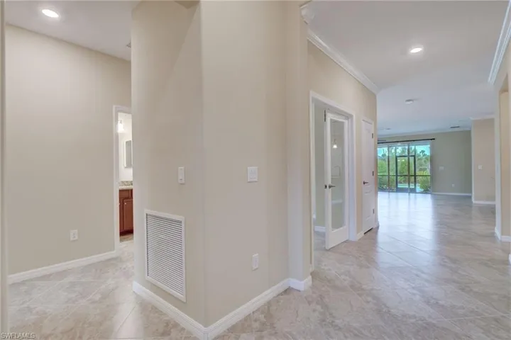 View from entryway