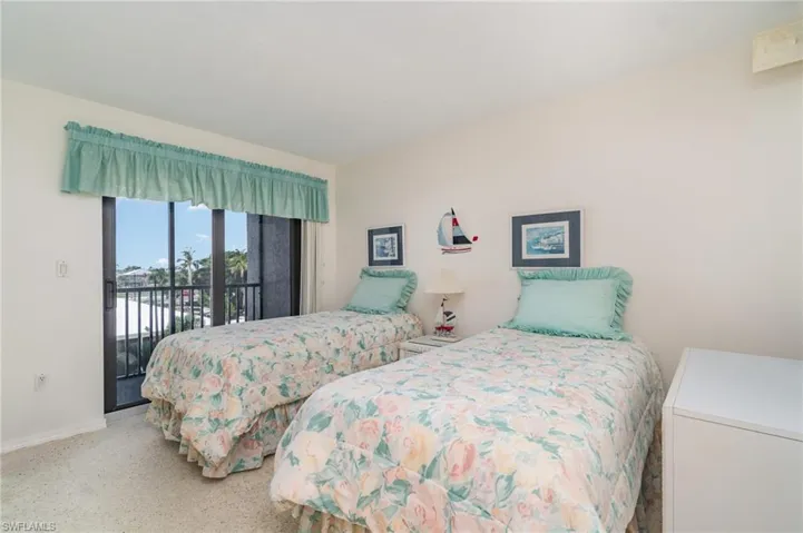 Guest bedroom featuring 3rd private balcony