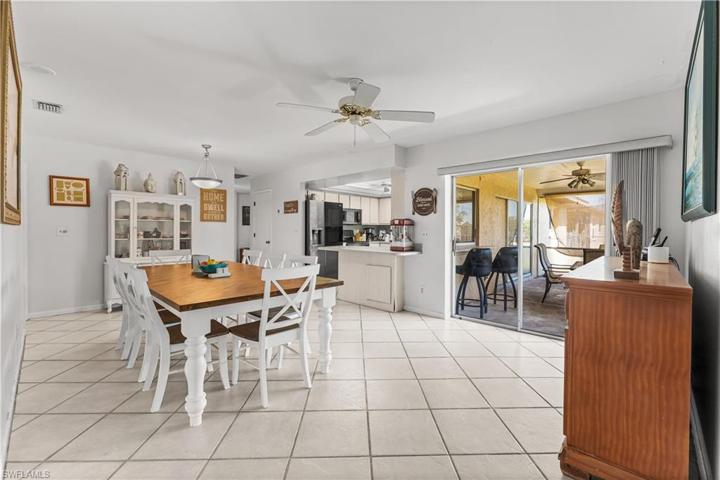Dining area.